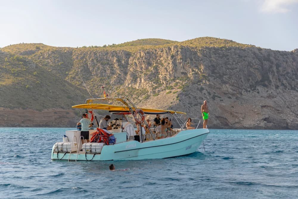 private boat trip mallorca